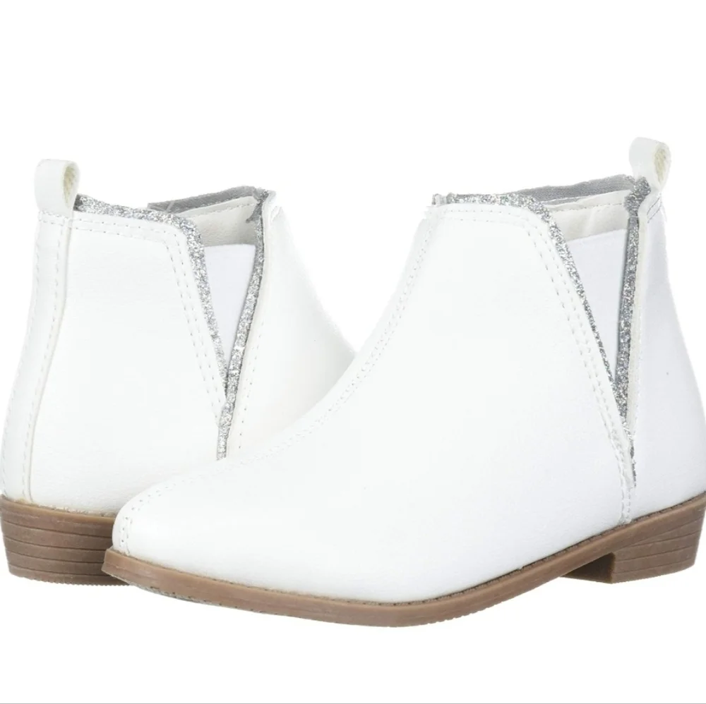 Carter's Toddler White Osaka Boots